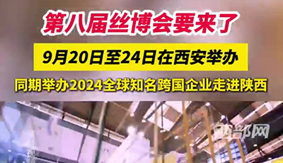 第八届丝博会要来了，9月20日至24日在西安举办