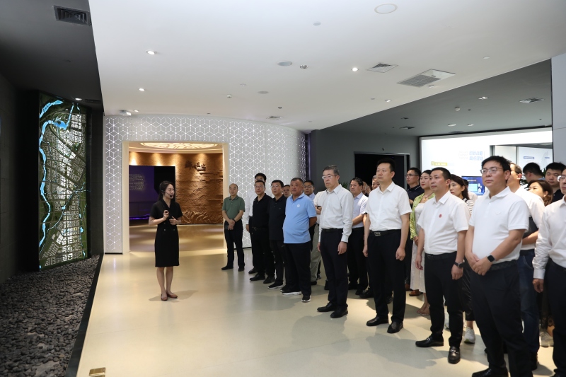 “长三角地区陕西商会会长回陕西”活动走进西咸新区